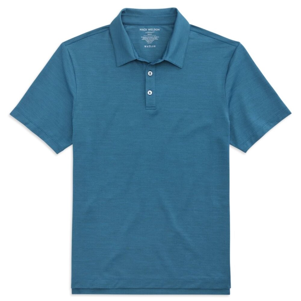 Mack Weldon AIRKNITx Polo – Typhoon Wave Runner